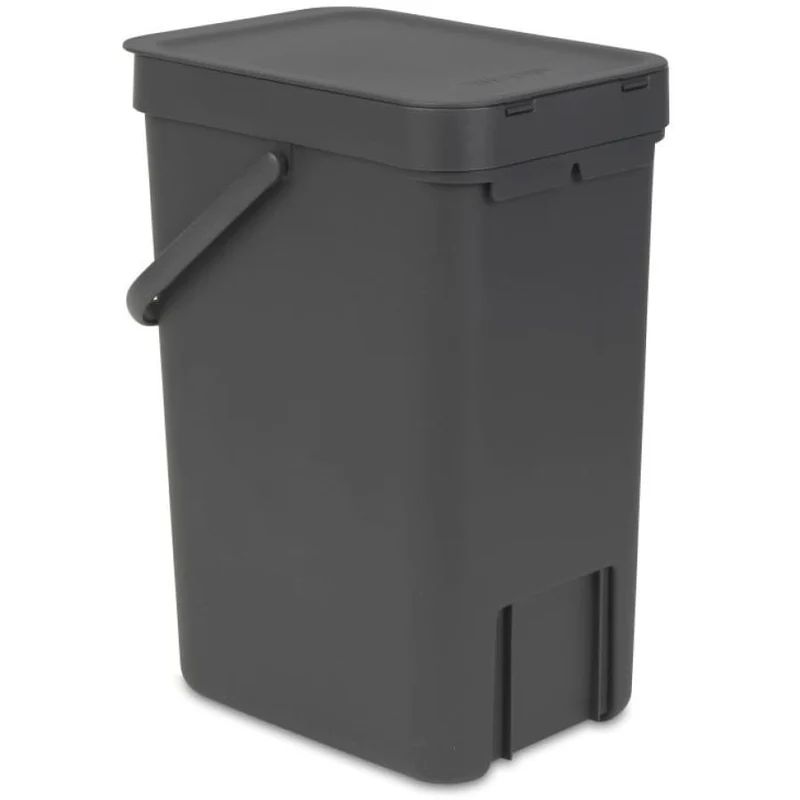 Brabantia Sort & Go Abfalleimer, 12 Liter