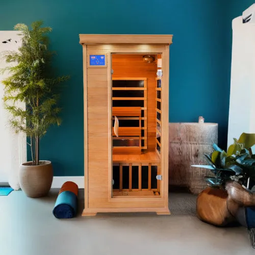 1–2 Person Indoor Infrared Sauna | Home Wellness