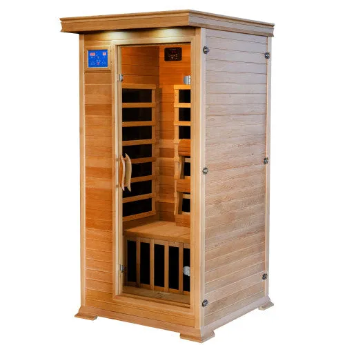 1–2 Person Indoor Infrared Sauna | Home Wellness