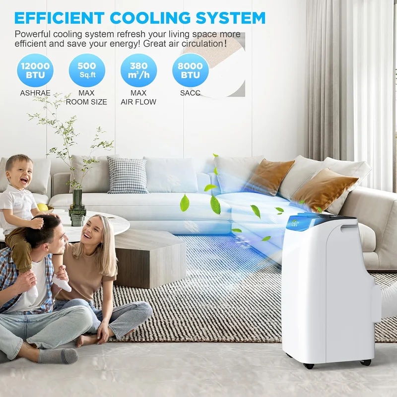 Portable Air Conditioner 12000 BTU | Cools up to 500 sq ft
