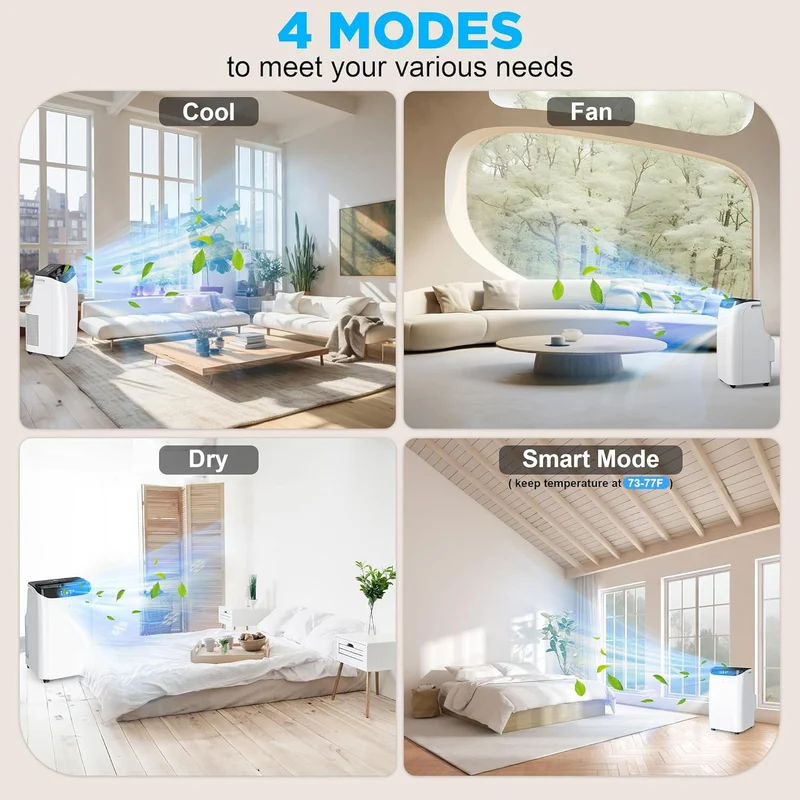 Portable Air Conditioner 12000 BTU | Cools up to 500 sq ft