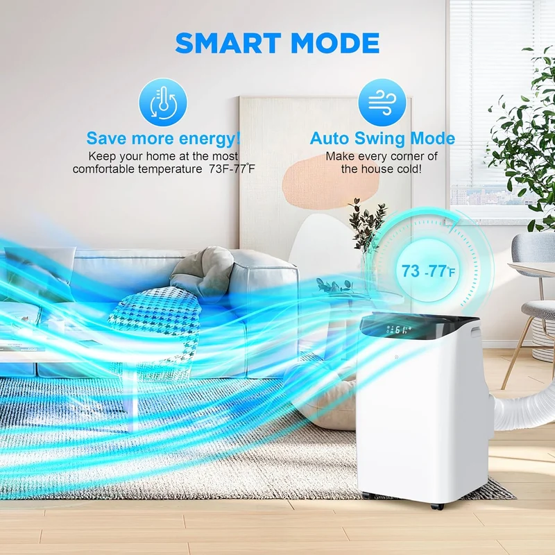 Portable Air Conditioner 12000 BTU | Cools up to 500 sq ft