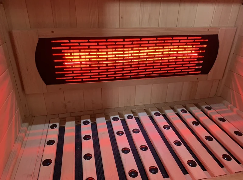Smartmak 1-Person Infrared Sauna Room – Indoor Colorful Light Sauna.