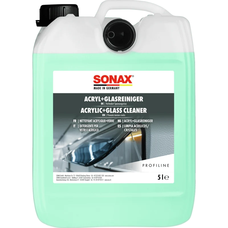 SONAX Acryl+GlasReiniger | Kanister (5 l)
