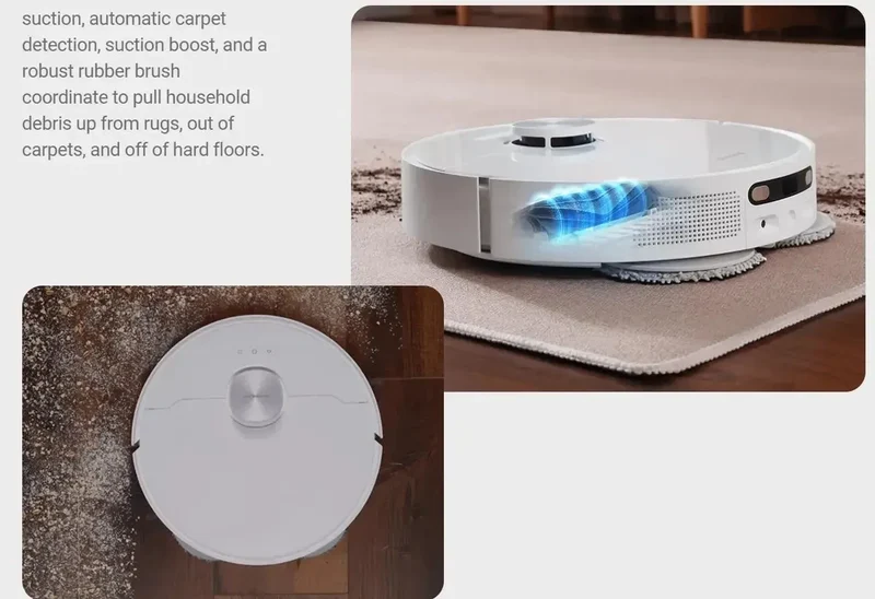 Global Dreame L10s Ultra Robot Vacuum and Mop Combo Auto Mop Cleaning.