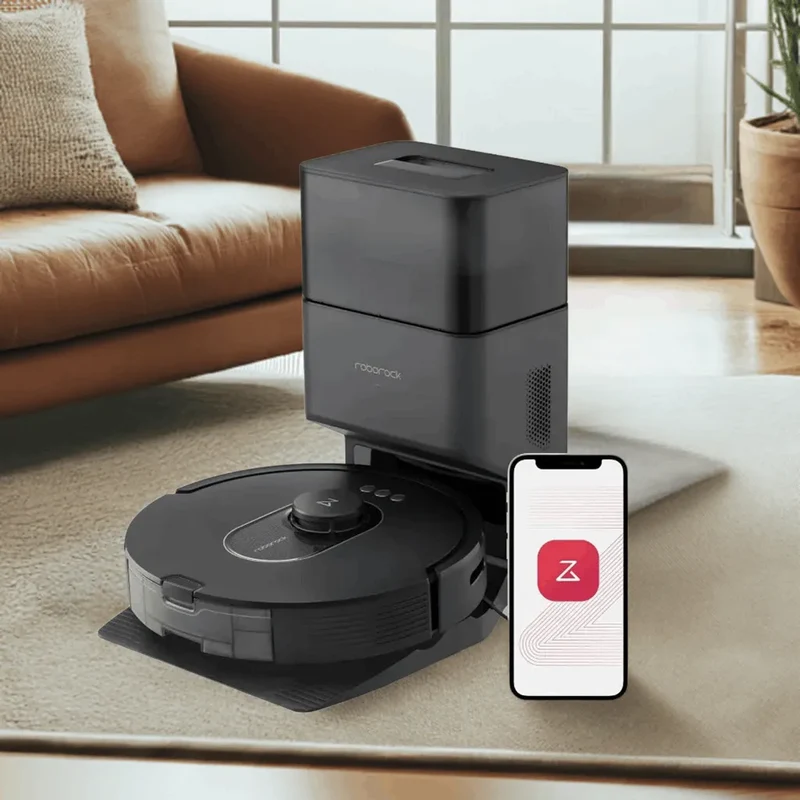 Roborock Q5 Max+ Robot Vacuum with Self-Empty Dock – Hands-Free Home Cleaning