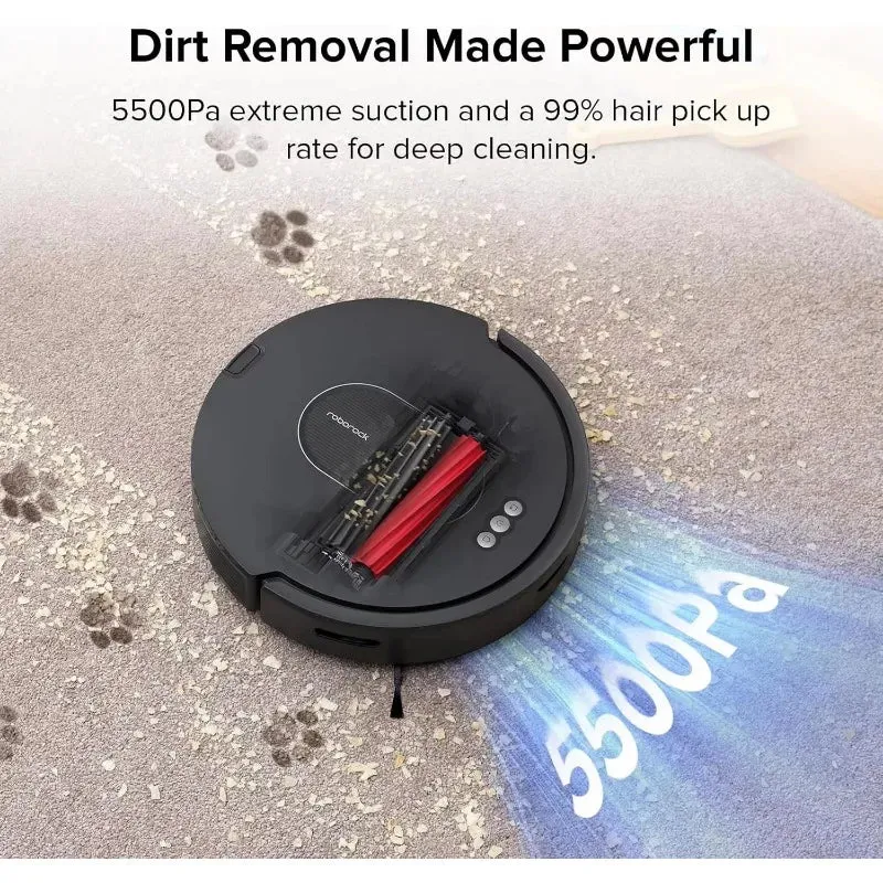Roborock Q5 Max+ Robot Vacuum with Self-Empty Dock – Hands-Free Home Cleaning