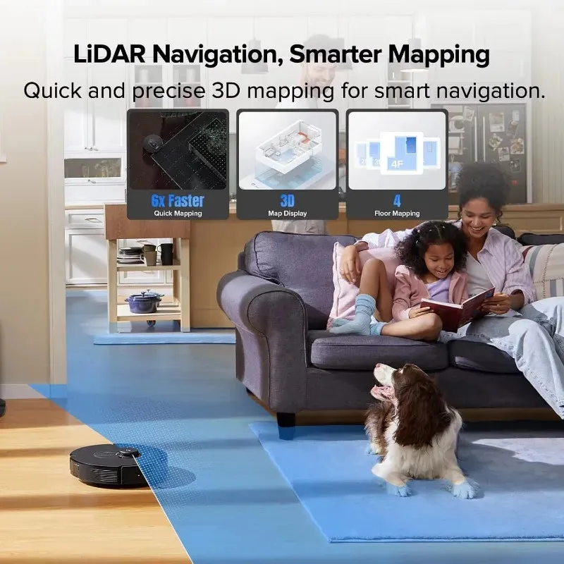 Roborock Q5 Max+ Robot Vacuum with Self-Empty Dock – Hands-Free Home Cleaning