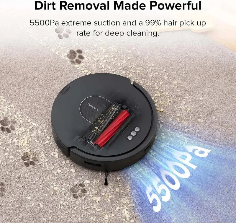Roborock Q5 Max+ Robot Vacuum with Self-Empty Dock – Hands-Free Home Cleaning