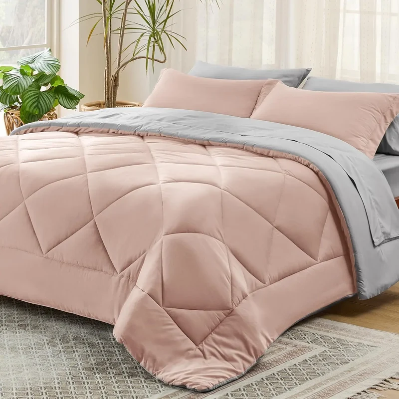 Bedsure All Season Comforter Set.