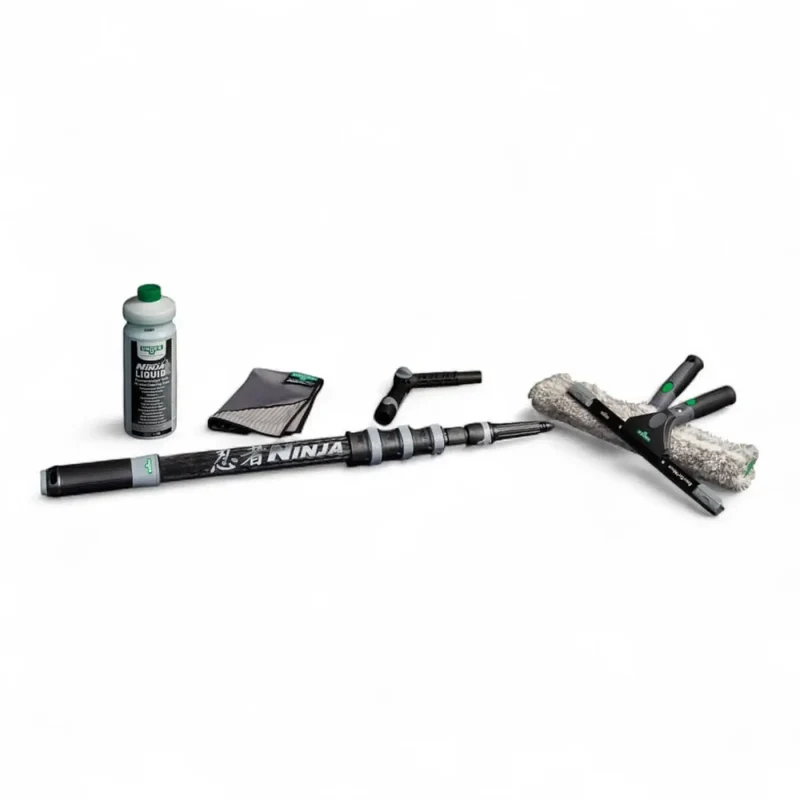 UNGER NINJA 6in1 Carbon-Stangen-Set AKN19 Glasreinigungsset
