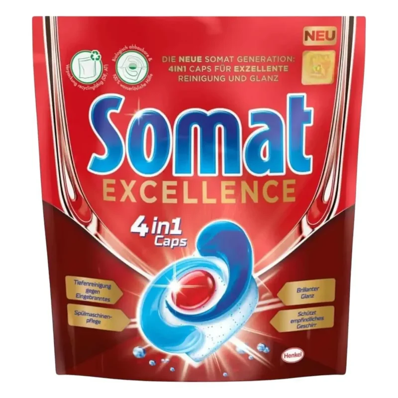 SOMAT Spülmaschinen Caps Excellence 4in1
