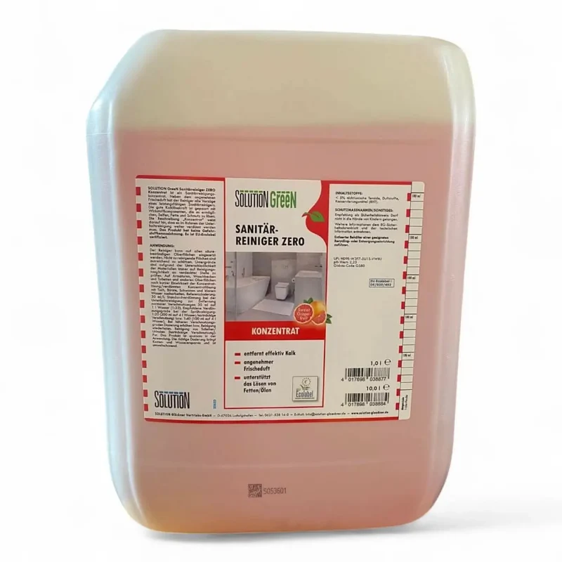 SOLUTION-Glöckner GreeN Sanitärreiniger ZERO