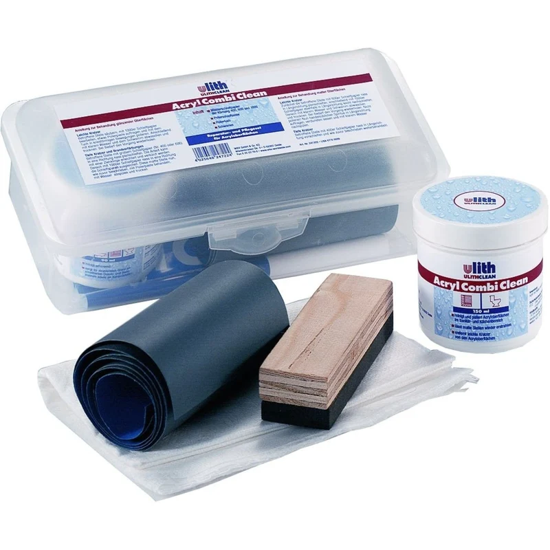 Ulithclean AcrylCombiClean Polier- und Reparaturset für Acryl