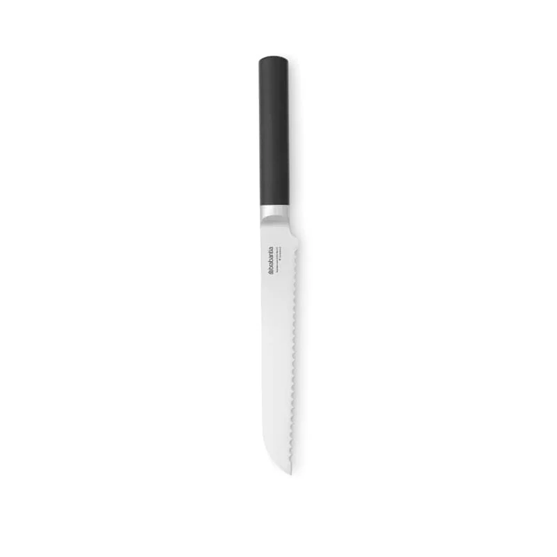Brabantia Profile Brotmesser aus gehärtetem Stahl, Matt Steel