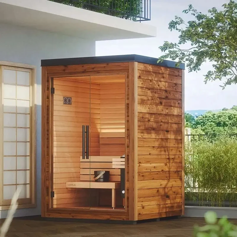 Outdoor Sauna Kit | Smart Dry & Steam Room