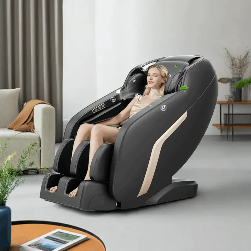 Massage Chair, Zero Gravity Shiatsu Massage Chairs Full Body and Recliner SL-Track Massage Chair with Bluetooth Speaker,Anion,Thai Stretch,USB Charing,Heating and Foot Roller Massager