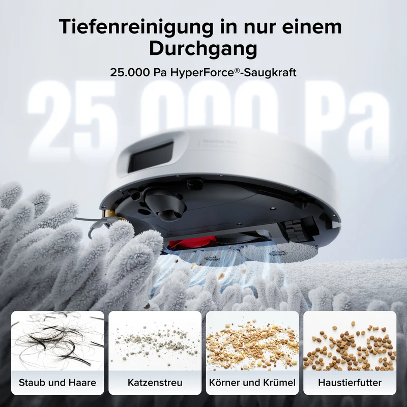 Roborock Qrevo 2 Pro Set – Saugroboter mit automatischem Mopp-Entfernen