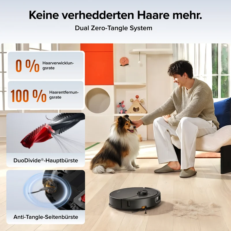Roborock Qrevo 2 Pro Set – Saugroboter mit automatischem Mopp-Entfernen