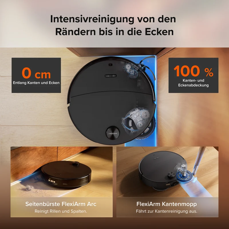 Roborock Saros 20 Neo Saug- und Wischroboter mit Heißwasserwischen und intelligenter Dockingstation