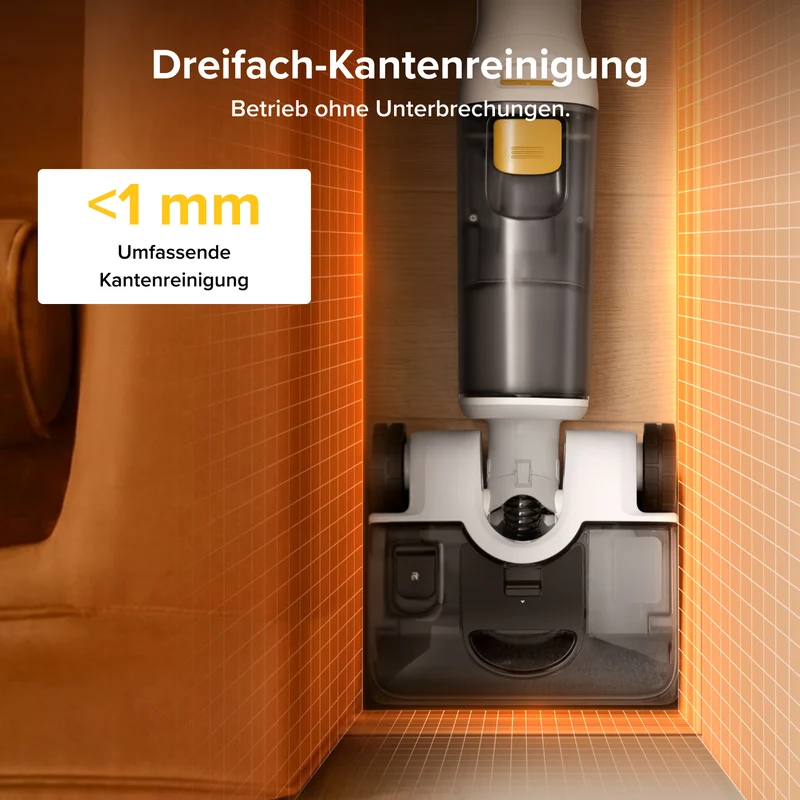 Roborock F25 GT Gen 2 Smart Nass- und Trockenstaubsauger mit verhedderungsfreier Reinigung
