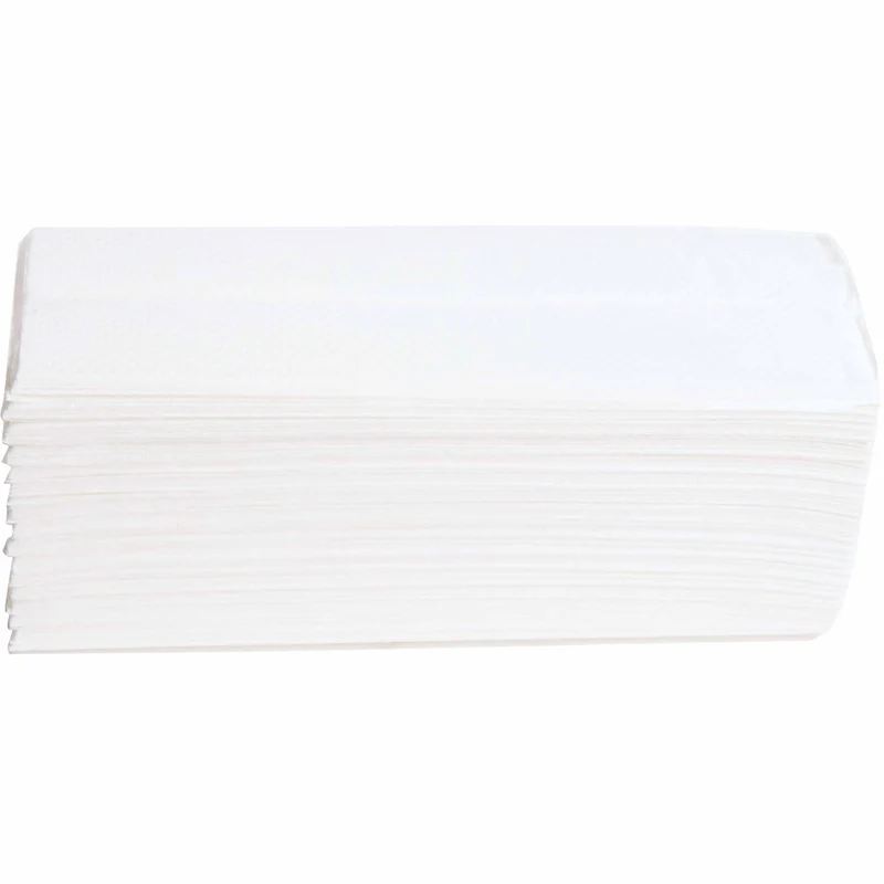 Plock Papierhandtücher 2-lagig hochweiß, C-Falz, 22,7 x 30,5 cm