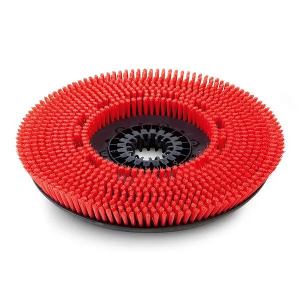 Scheibenbürste, mittel, rot, 430 mm