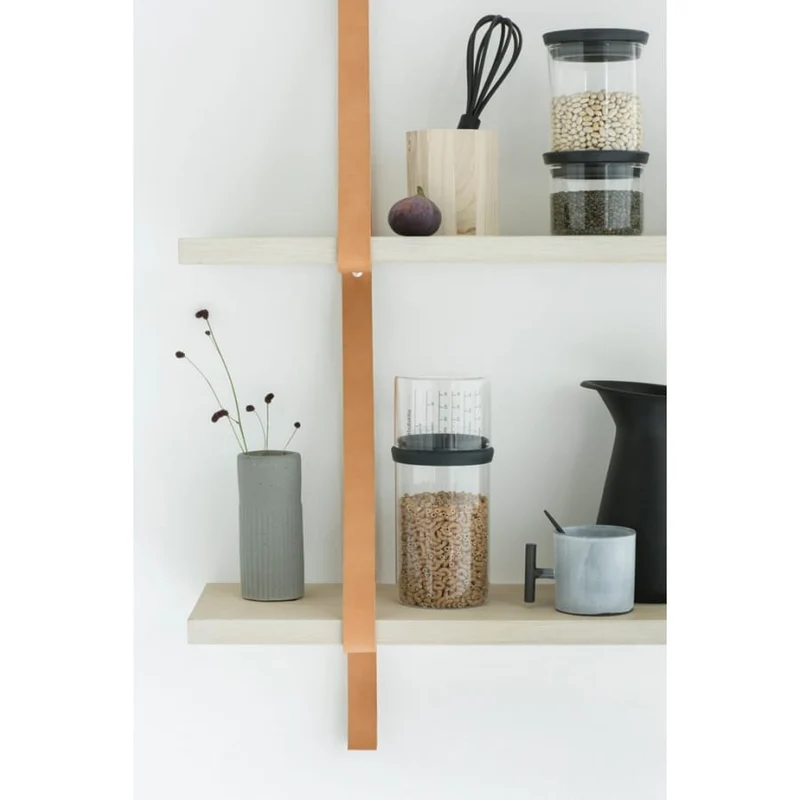 Brabantia Vorratsglas, mit Messbecher, 1 Liter