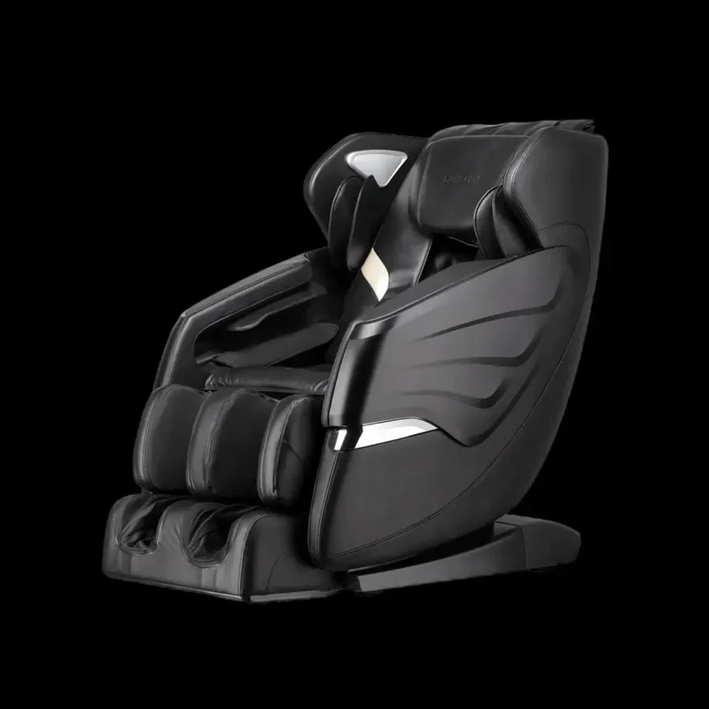 Massage Chairs SL Track Full Body Massage Recliner with Foot Roller,Airbag Massage,Zero Gravity, Bluetooth Speaker Black