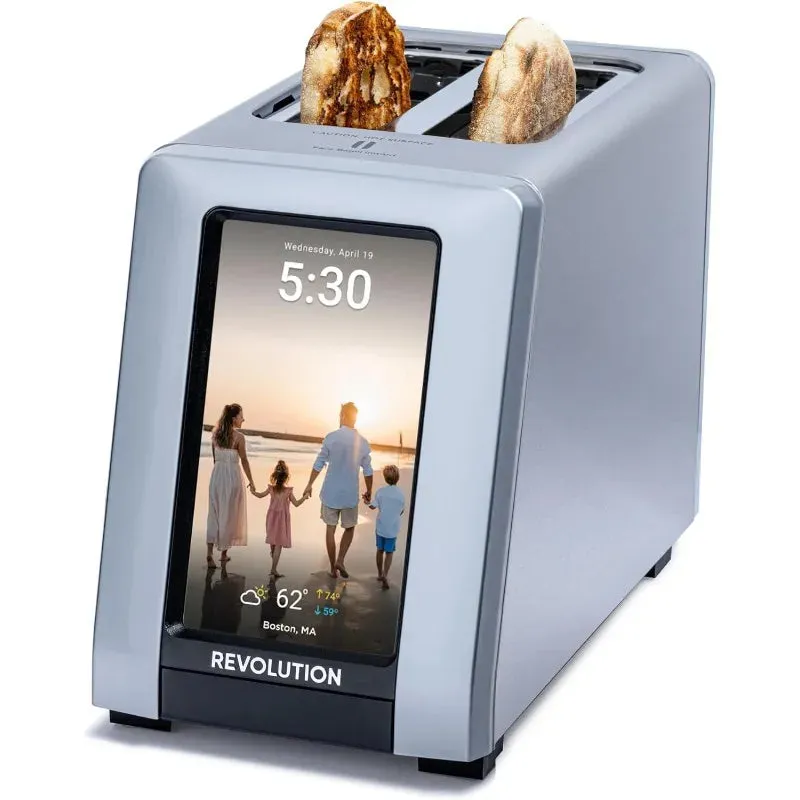 Revolution R180 Connect Plus 2-Slice Touchscreen Toaster – Connected Smart Toaster w/Patented InstaGLO 2.0 Technology