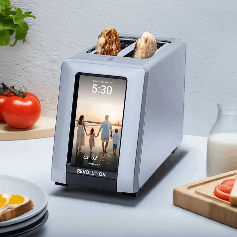 Revolution R180 Connect Plus 2-Slice Touchscreen Toaster – Connected Smart Toaster w/Patented InstaGLO 2.0 Technology