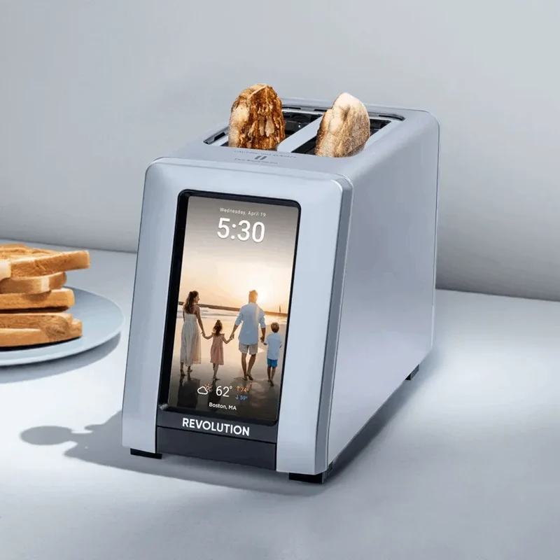 Revolution R180 Connect Plus 2-Slice Touchscreen Toaster – Connected Smart Toaster w/Patented InstaGLO 2.0 Technology