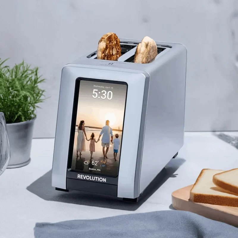 Revolution R180 Connect Plus 2-Slice Touchscreen Toaster – Connected Smart Toaster w/Patented InstaGLO 2.0 Technology