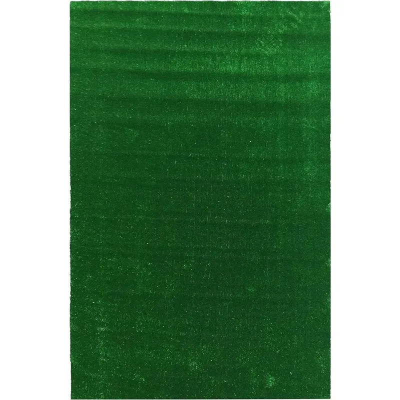 Artificial Lawn, Waterproof Solid Grass Design Indoor/Outdoor 6'6" X 9'2", Artificial Lawn