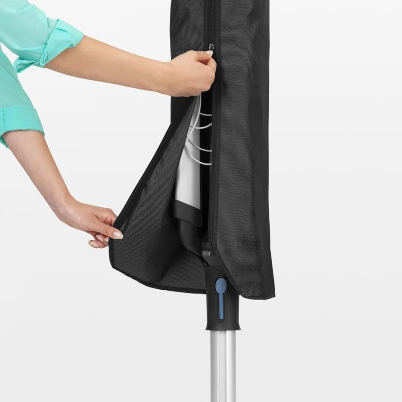 Brabantia Lift-O-Matic Advance Wäschespinne, 60 Meter, mit Schutzhülle