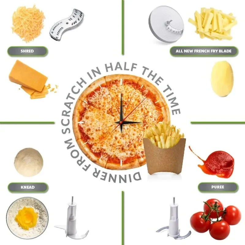 12 in 1Hot Selling Multi-Functional Food Processor | Kitchen System with Dual Control Technology Chopper Blender Juice Extractor