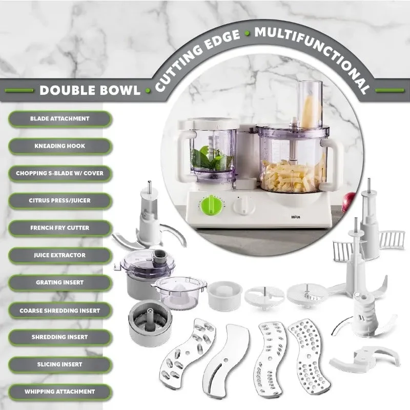 12 in 1Hot Selling Multi-Functional Food Processor | Kitchen System with Dual Control Technology Chopper Blender Juice Extractor