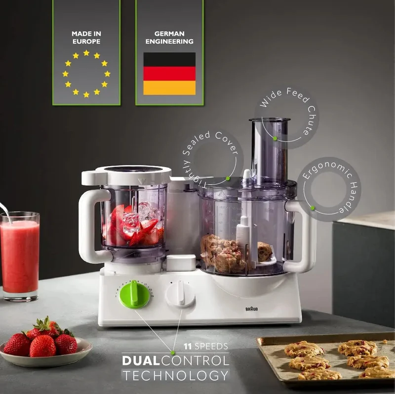 12 in 1Hot Selling Multi-Functional Food Processor | Kitchen System with Dual Control Technology Chopper Blender Juice Extractor