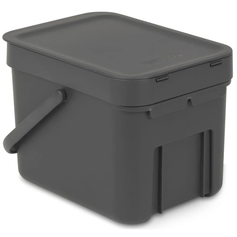 Brabantia Sort & Go Abfalleimer, 6 Liter