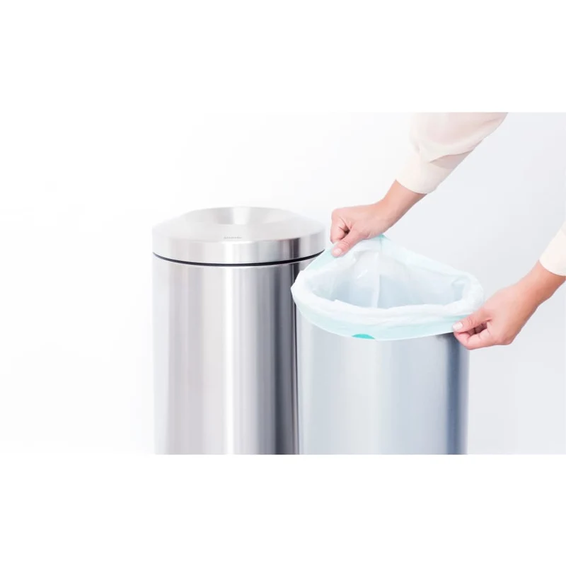 Brabantia Papierkorb Flame Guard, 30 Liter, mit Zinkeinsatz
