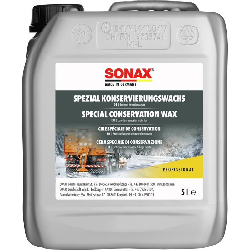 SONAX SpezialKonservierungsWachs | Kanister (5 l)