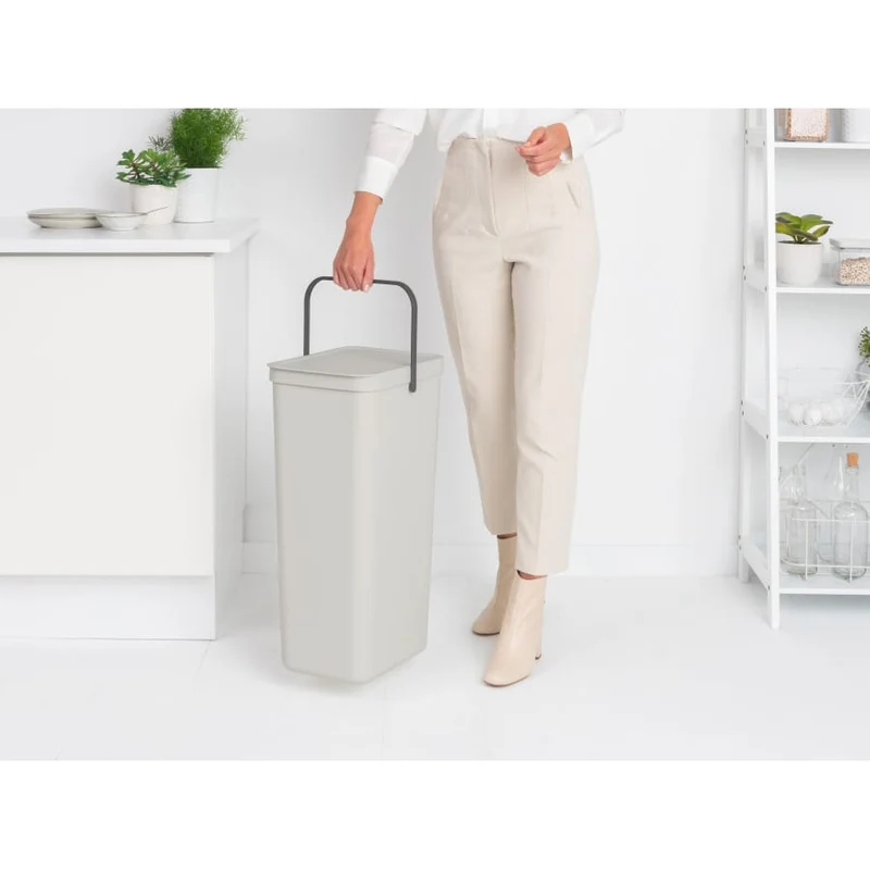 Brabantia Sort & Go Recycling-Behälter, 40 Liter