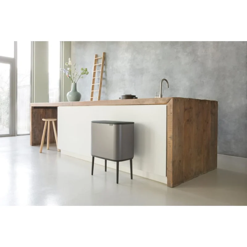 Brabantia Bo Touch Bin Abfalleimer, 11 + 23 Liter