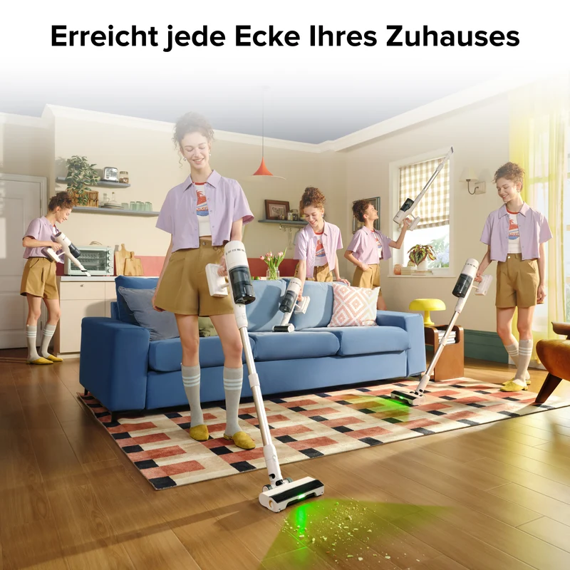 Roborock 6-Zellen 2500mAh Lithium-Ionen-Akku für H60 Hub/H60 – Hohe Kapazität für Längere Laufzeit, Kompatibel mit kabellosen Handstaubsaugern