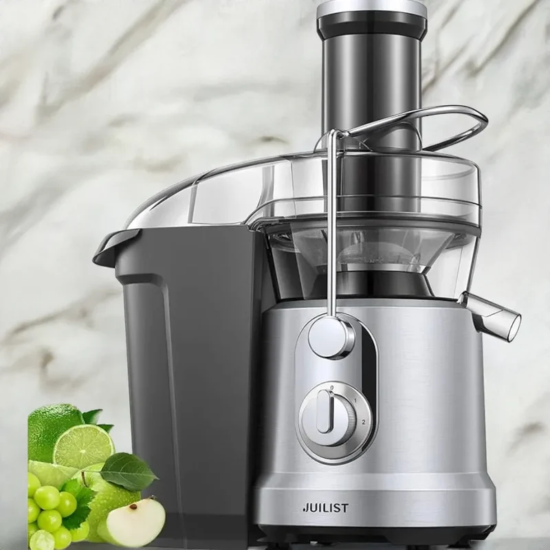 Juilist 1300W Wide Mouth Juicer Machine — Whole Fruit & Veggie Extractor.
