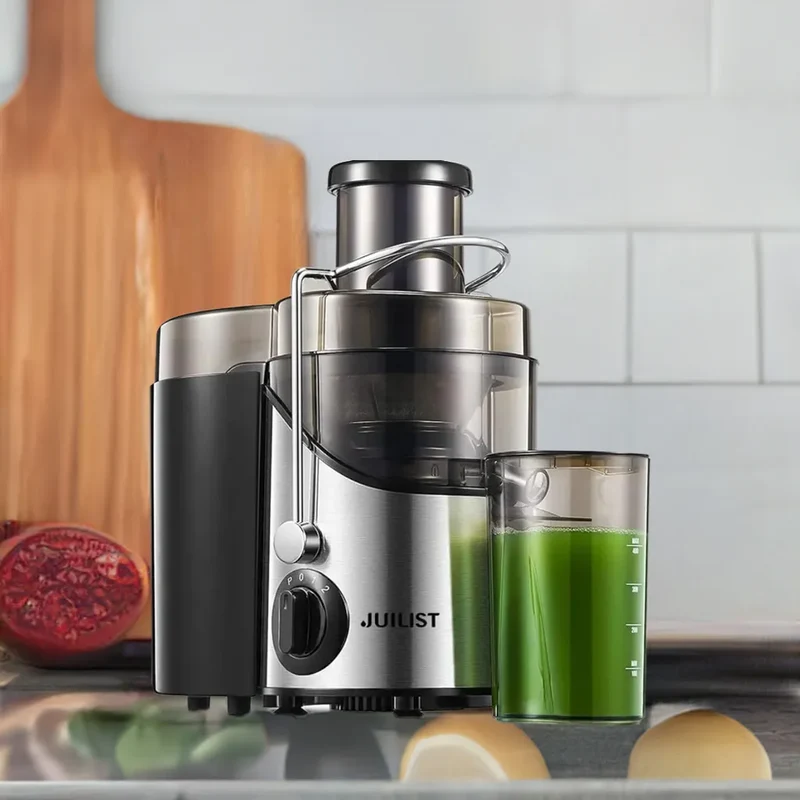 3" Wide Mouth Juicer Extractor Max Power 800W, for Vegetable and Fruit with 3-Speed Setting, 400W Motor, BPA Free