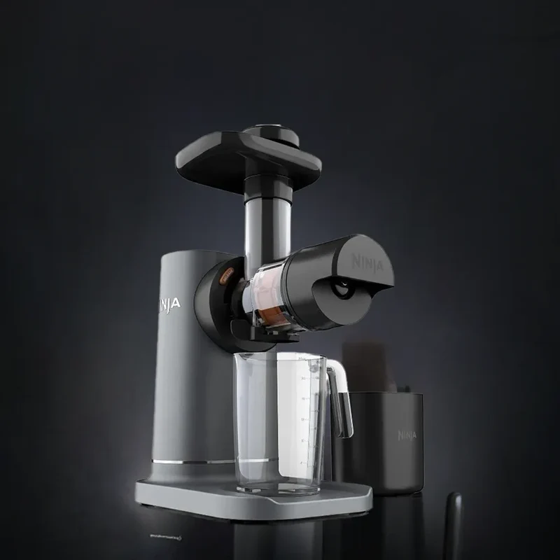 Ninja JC151 NeverClog Cold Press Juicer, Powerful Slow Juicer with Total Pulp Control, Countertop, Electric, 2 Pulp Functions