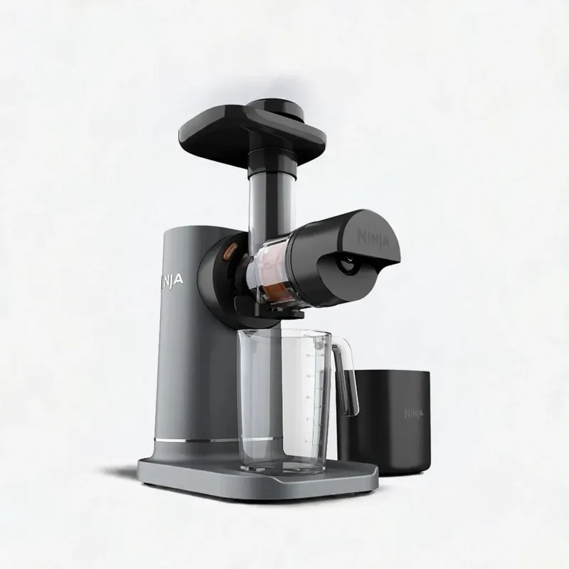 Ninja JC151 NeverClog Cold Press Juicer, Powerful Slow Juicer with Total Pulp Control, Countertop, Electric, 2 Pulp Functions