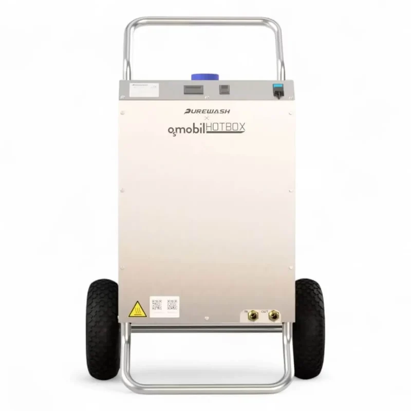 OSMOBIL HOTBOX Reinwasserheizung für GLAS PV und FASSADE