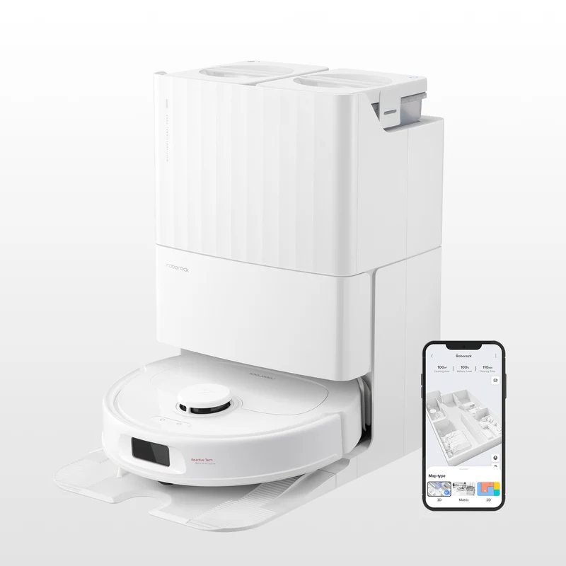 Roborock Qrevo S Saugroboter mit Multifunktions-Dockingstation